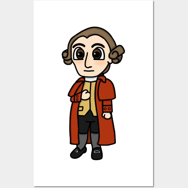 Chibi Patrick Henry (Large Print) Wall Art by Aeriskate